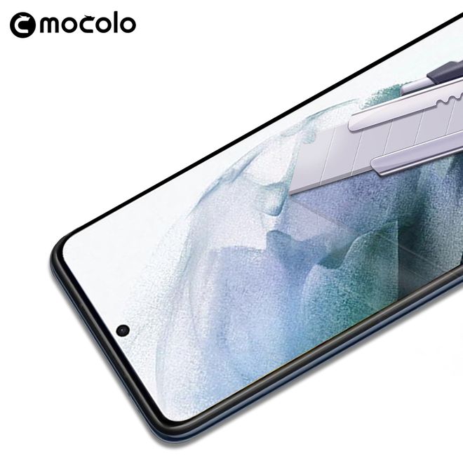 Samsung Galaxy S22 Panzerglas 2.5D Full Cover - Full Glue Displayschutz (0.33 mm) - schwarz