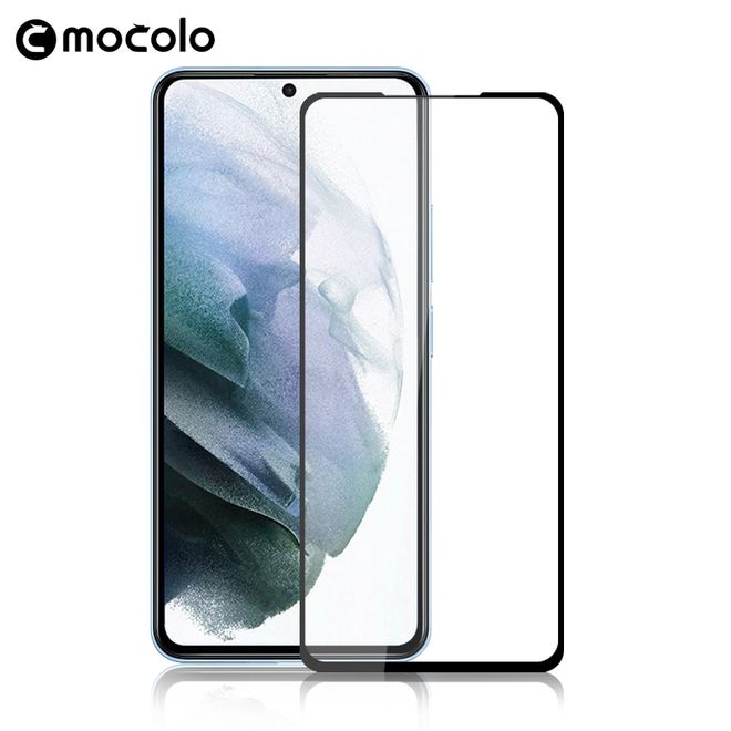 Samsung Galaxy S22+ Panzerglas 2.5D Full Cover - Full Glue Displayschutz (0.33 mm) - schwarz
