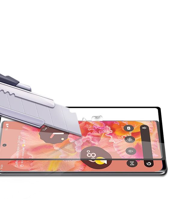 Google Pixel 6 Panzerglas 2.5D Full Cover - Full Glue Displayschutz (0.33 mm) - schwarz