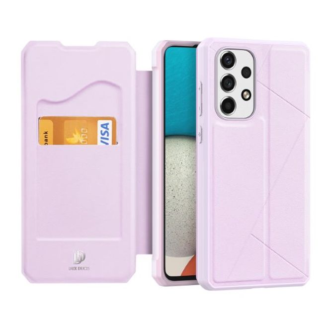 Dux Ducis - Samsung Galaxy A73 5G Hülle - Robustes Handy Bookcover - Skin X Series - pink