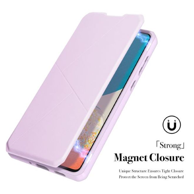 Dux Ducis - Samsung Galaxy A73 5G Hülle - Robustes Handy Bookcover - Skin X Series - pink