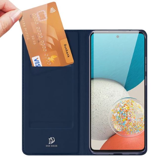 Dux Ducis - Samsung Galaxy A73 5G Hülle - Handy Bookcover - Skin Pro Series - blau
