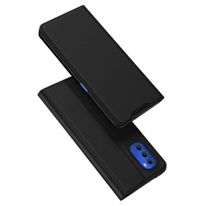 Dux Ducis - Motorola Moto G51 5G Hülle - Handy Bookcover - Skin Pro Series - schwarz