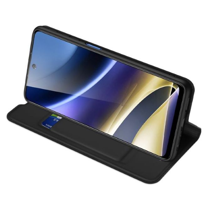 Dux Ducis - Motorola Moto G51 5G Hülle - Handy Bookcover - Skin Pro Series - schwarz