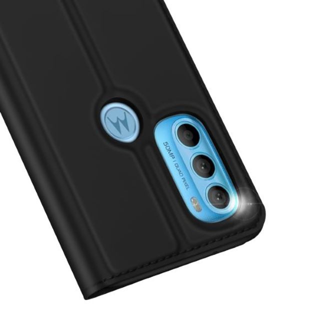 Dux Ducis - Motorola Moto G71 5G Hülle - Handy Bookcover - Skin Pro Series - schwarz