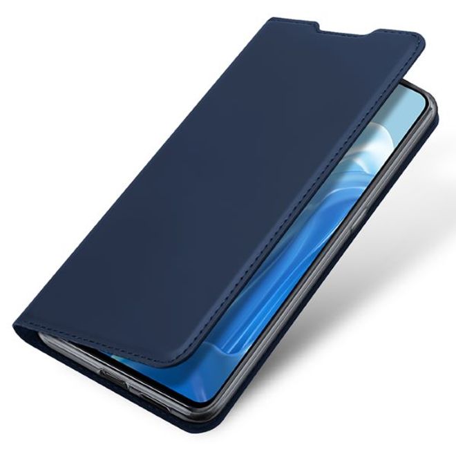Dux Ducis - Oppo Reno7 5G Hülle - Handy Bookcover - Skin Pro Series - blau