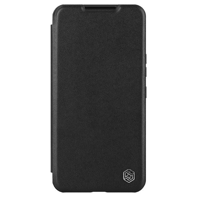 Nillkin - Samsung Galaxy S22+ Hülle - Leder Book Case - Qin Pro Plain Series - schwarz