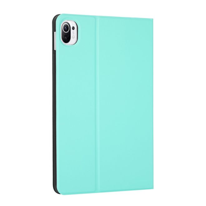 Xiaomi Pad 5 / Pad 5 Pro Hülle - Leder Bookcover mit Standfunktion - grün