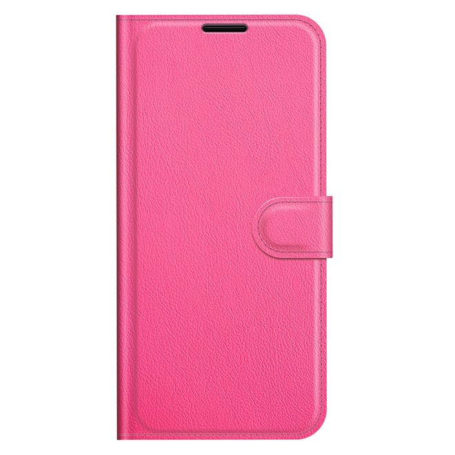 ZTE Blade V30 Vita / Blade V2020 5G Handy Hülle - Litchi Leder Bookcover Series - rosa