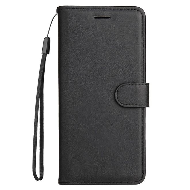 vivo Y21 / Y21s / Y33s Handy Hülle - Classic II Leder Bookcover Series - schwarz