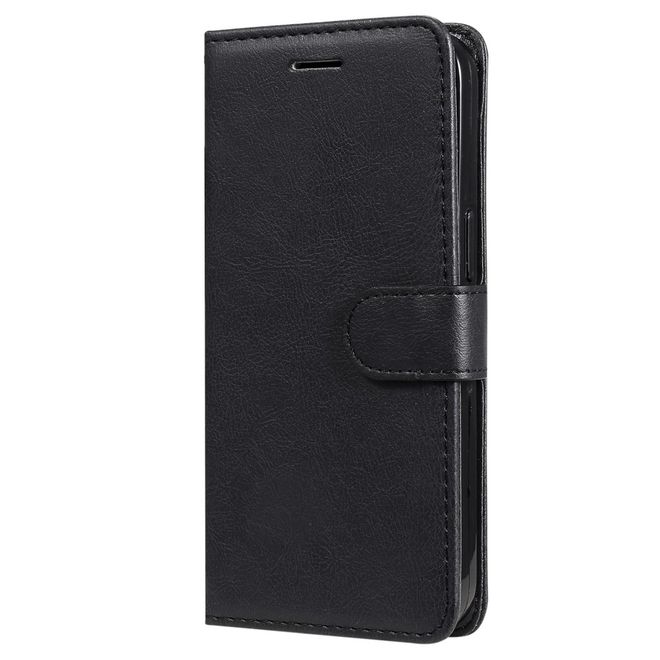 vivo Y21 / Y21s / Y33s Handy Hülle - Classic II Leder Bookcover Series - schwarz