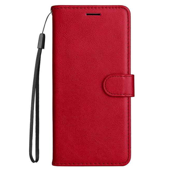 vivo Y21 / Y21s / Y33s Handy Hülle - Classic II Leder Bookcover Series - rot