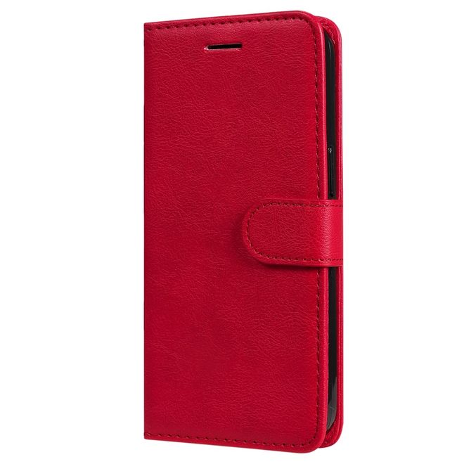 vivo Y21 / Y21s / Y33s Handy Hülle - Classic II Leder Bookcover Series - rot