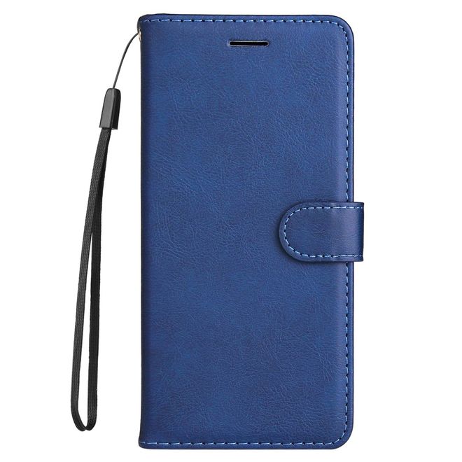 vivo Y21 / Y21s / Y33s Handy Hülle - Classic II Leder Bookcover Series - blau