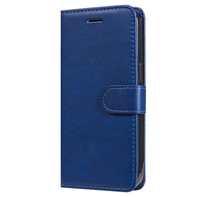 vivo Y21 / Y21s / Y33s Handy Hülle - Classic II Leder Bookcover Series - blau