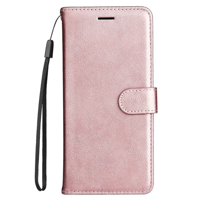 vivo Y21 / Y21s / Y33s Handy Hülle - Classic II Leder Bookcover Series - rosegold