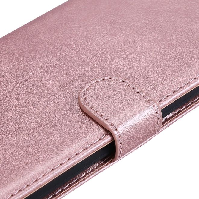 vivo Y21 / Y21s / Y33s Handy Hülle - Classic II Leder Bookcover Series - rosegold