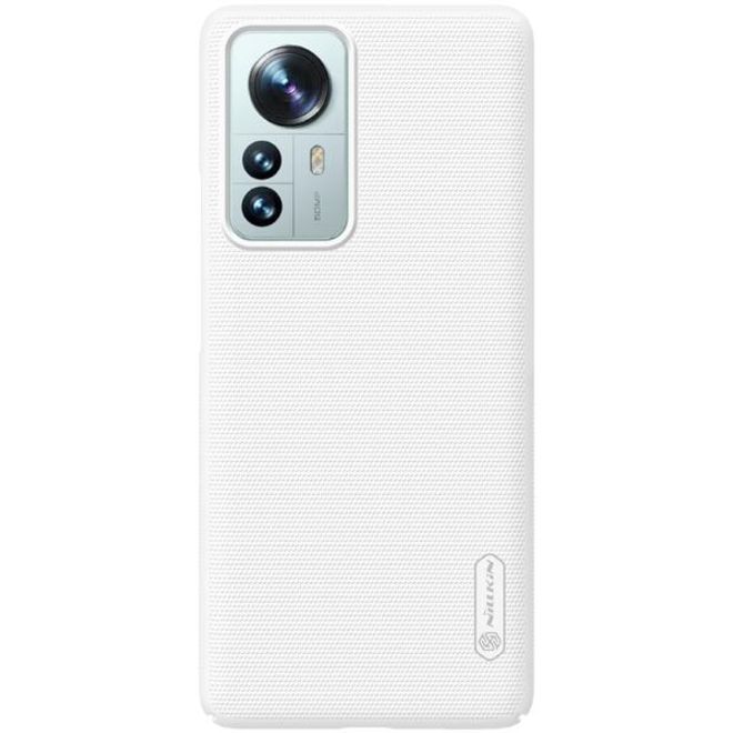 Nillkin - Xiaomi 12 Pro Hülle - Kunststoff Case - Super Frosted Shield Series - weiss