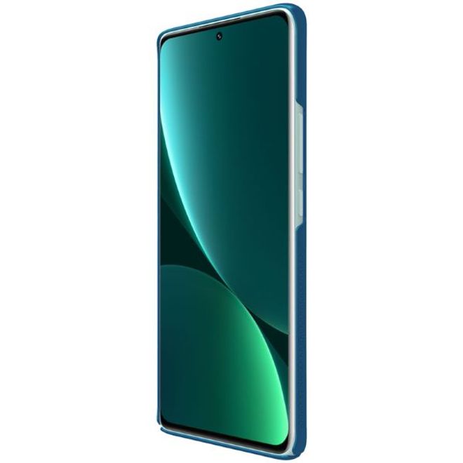 Nillkin - Xiaomi 12 Pro Hülle - Kunststoff Case - Super Frosted Shield Series - blau