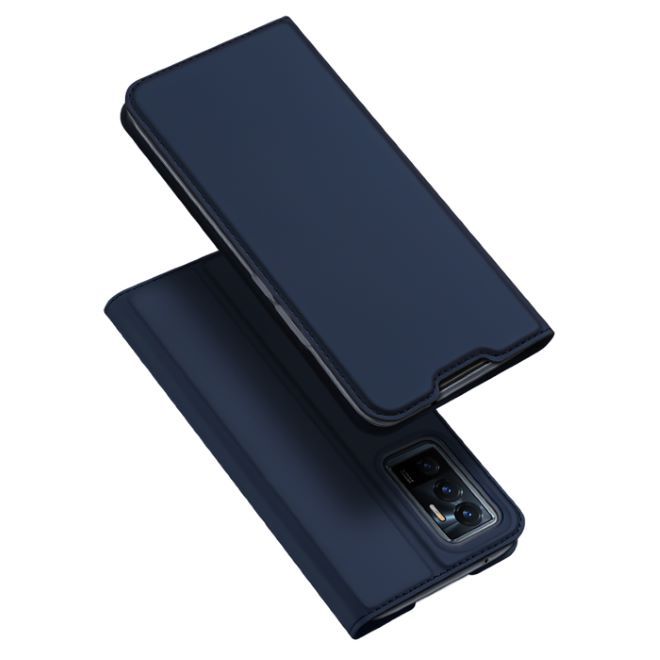 Dux Ducis - vivo V23e 4G / 5G Hülle - Handy Bookcover - Skin Pro Series - blau