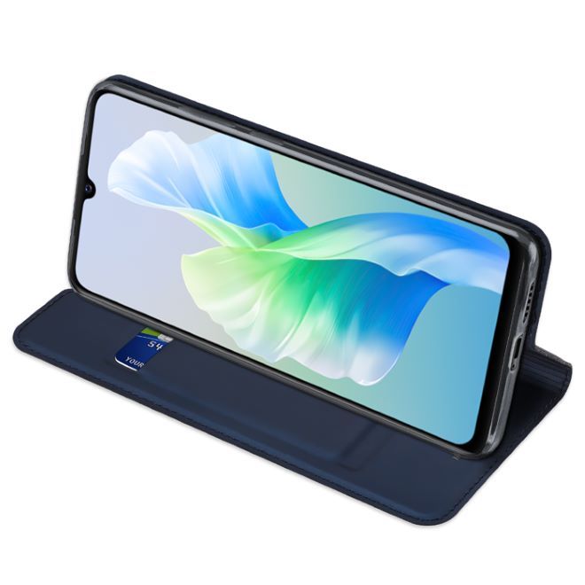 Dux Ducis - vivo V23e 4G / 5G Hülle - Handy Bookcover - Skin Pro Series - blau