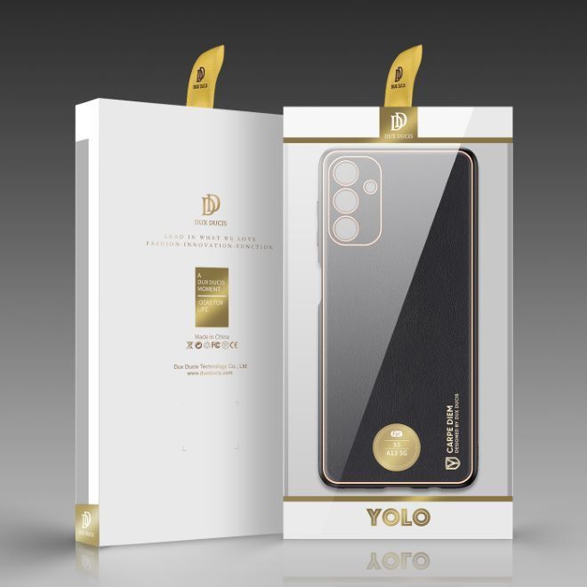 Dux Ducis - Samsung Galaxy A13 5G Hülle - Edles Hardcase - Yolo Series - schwarz