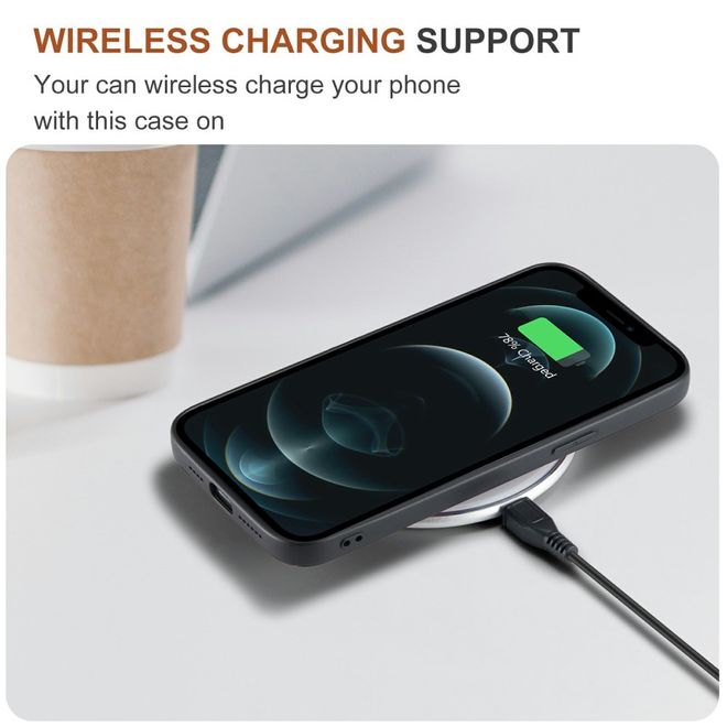 DG Ming - iPhone 13 mini Hülle - Hardcase mit abnehmbarem Portemonnaie - M1 Series - schwarz