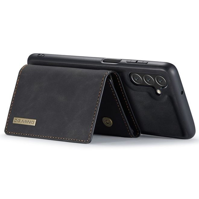 DG Ming - Samsung Galaxy A13 5G Hülle - Hardcase mit abnehmbarem Portemonnaie - M1 Series - schwarz
