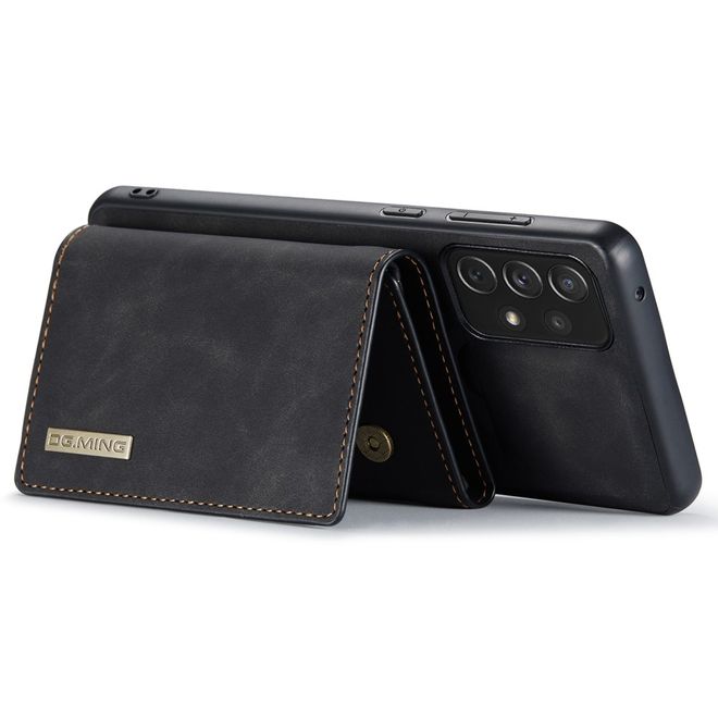 DG Ming - Samsung Galaxy A73 5G Hülle - Hardcase mit abnehmbarem Portemonnaie - M1 Series - schwarz