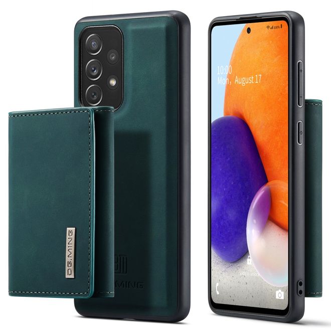 DG Ming - Samsung Galaxy A73 5G Hülle - Hardcase mit abnehmbarem Portemonnaie - M1 Series - grün