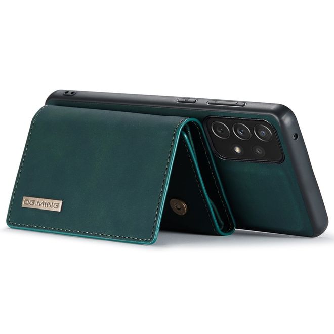 DG Ming - Samsung Galaxy A73 5G Hülle - Hardcase mit abnehmbarem Portemonnaie - M1 Series - grün