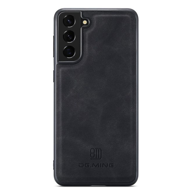 DG Ming - Samsung Galaxy S22+ Hülle - Hardcase mit abnehmbarem Portemonnaie - M1 Series - schwarz