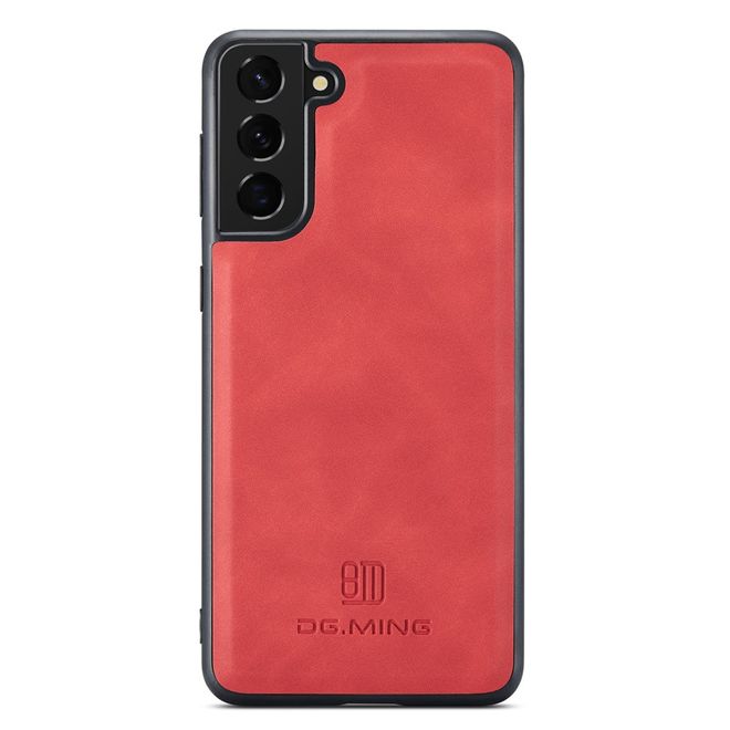 DG Ming - Samsung Galaxy S22+ Hülle - Hardcase mit abnehmbarem Portemonnaie - M1 Series - rot