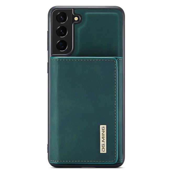 DG Ming - Samsung Galaxy S22+ Hülle - Hardcase mit abnehmbarem Portemonnaie - M1 Series - grün