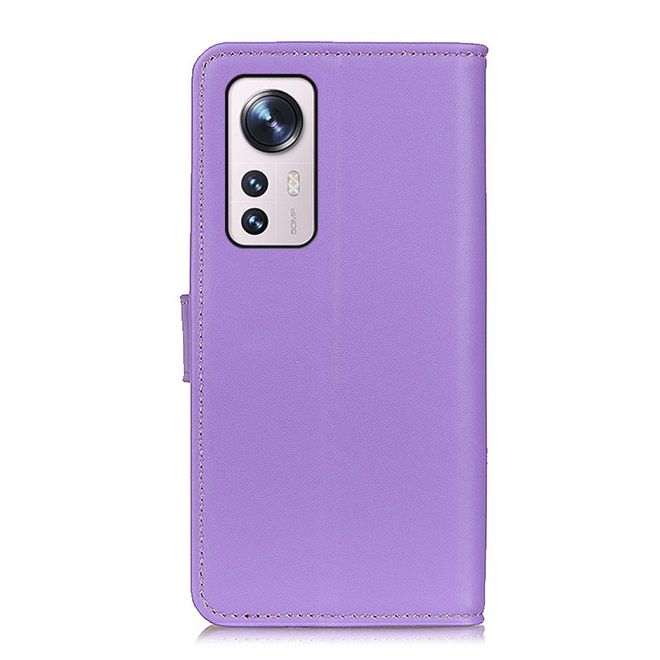 Xiaomi 12 Pro Handy Hülle - Classic II Leder Bookcover Series - purpur