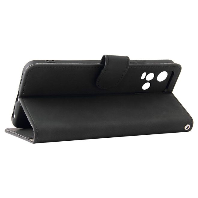 vivo Y21 / Y21s / Y33s Handy Hülle - Classic IV Leder Bookcover Series - schwarz