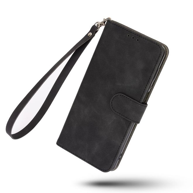 vivo Y21 / Y21s / Y33s Handy Hülle - Classic IV Leder Bookcover Series - schwarz