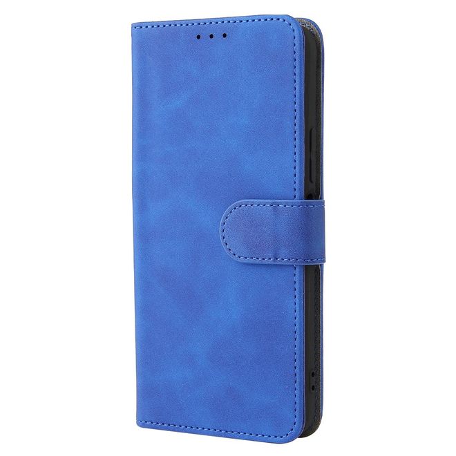 vivo Y21 / Y21s / Y33s Handy Hülle - Classic IV Leder Bookcover Series - blau