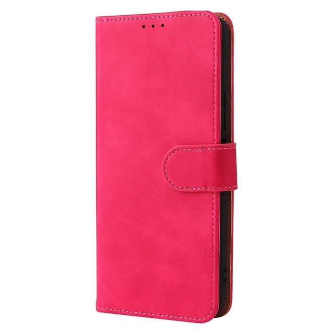 vivo Y21 / Y21s / Y33s Handy Hülle - Classic IV Leder Bookcover Series - rot
