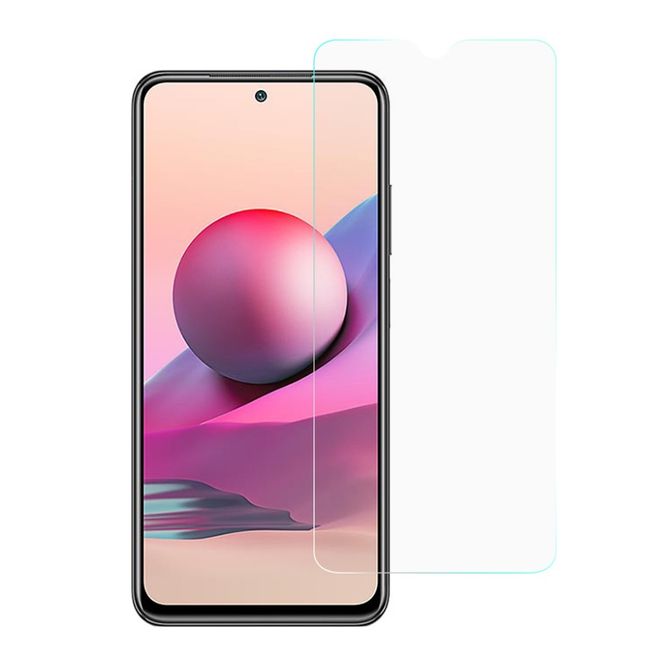 Xiaomi Redmi Note 10S / Redmi Note 10 4G Schutzglas Displayschutz - Panzer Glas - 0.25mm dick - transparent