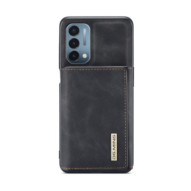 DG Ming - OnePlus Nord N200 5G Hülle - Hardcase mit abnehmbarem Portemonnaie - M1 Series - schwarz