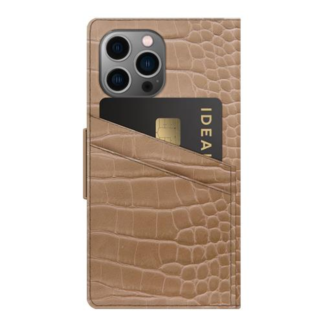 iDeal of Sweden - iPhone 13 Pro Max Hülle, Designer Case Camel Croco - mehrfarbig