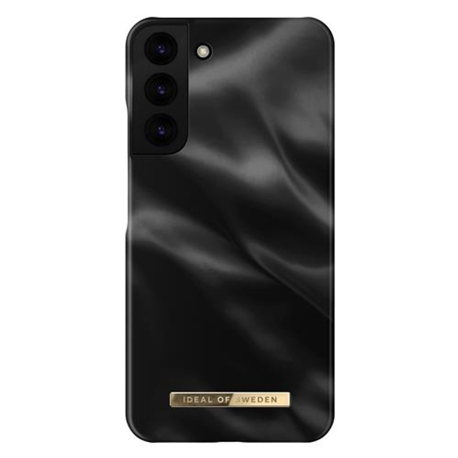 iDeal of Sweden - Samsung Galaxy S22+ Hülle - Printed Case - Black Satin