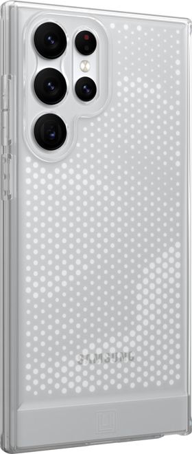 UAG - Samsung Galaxy S22 Ultra Handyhülle - federleichtes Backcover - Lucent Series - grau