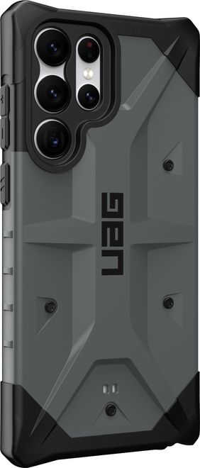 UAG - Samsung Galaxy S22 Ultra Hülle - Robustes Backcover - Pathfinder Case - silber