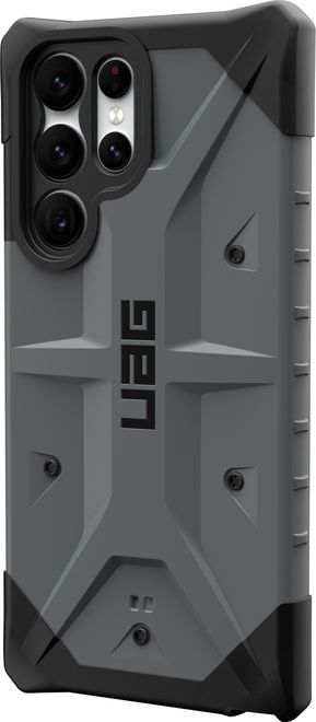 UAG - Samsung Galaxy S22 Ultra Hülle - Robustes Backcover - Pathfinder Case - silber