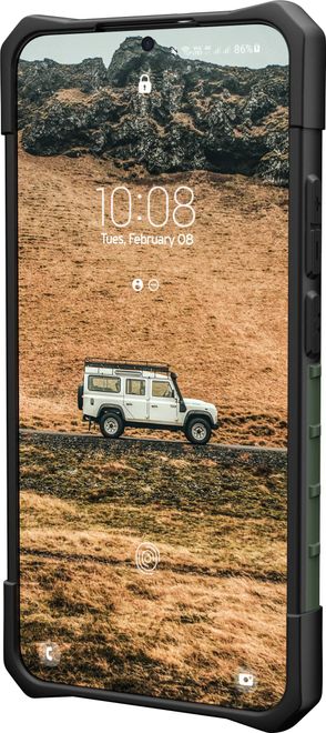 UAG - Samsung Galaxy S22+ Hülle - Robustes Backcover - Pathfinder Case - olive drab
