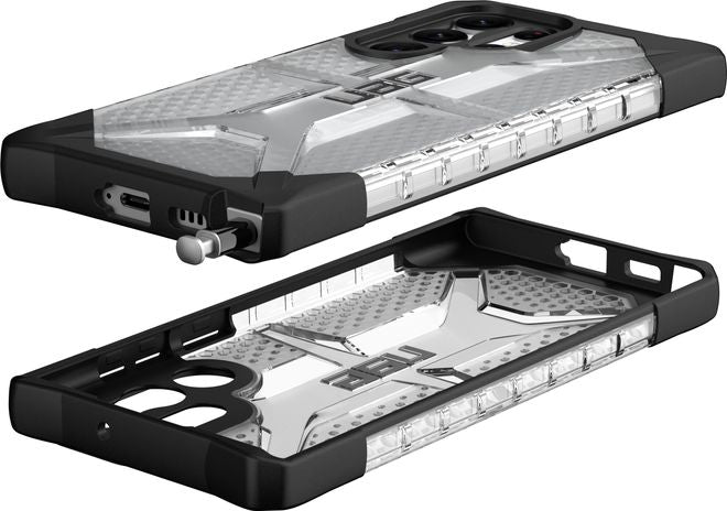 UAG - Samsung Galaxy S22 Ultra Hülle - Robustes Backcover - Plasma Case - ice