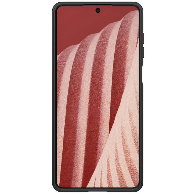 Nillkin - Samsung Galaxy A73 5G Hülle - Kunststoff Case - Super Frosted Shield Pro Series - schwarz