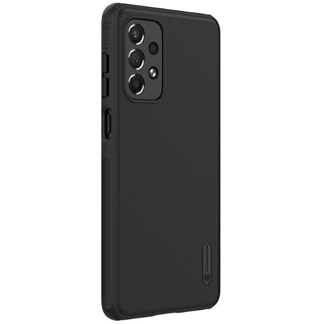 Nillkin - Samsung Galaxy A73 5G Hülle - Kunststoff Case - Super Frosted Shield Pro Series - schwarz